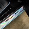 Autotürschwellenschutz Leistenschutz Schwellenschutz 4X Kohlefaser Schutz Kratzfest Autoaufkleber Zum Schutz Stufen