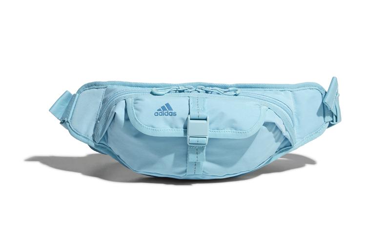 Adidas Polyamide Crossbody Bag, Sling Bag, Fanny Pack Regular Unisex Light Blue GL8623