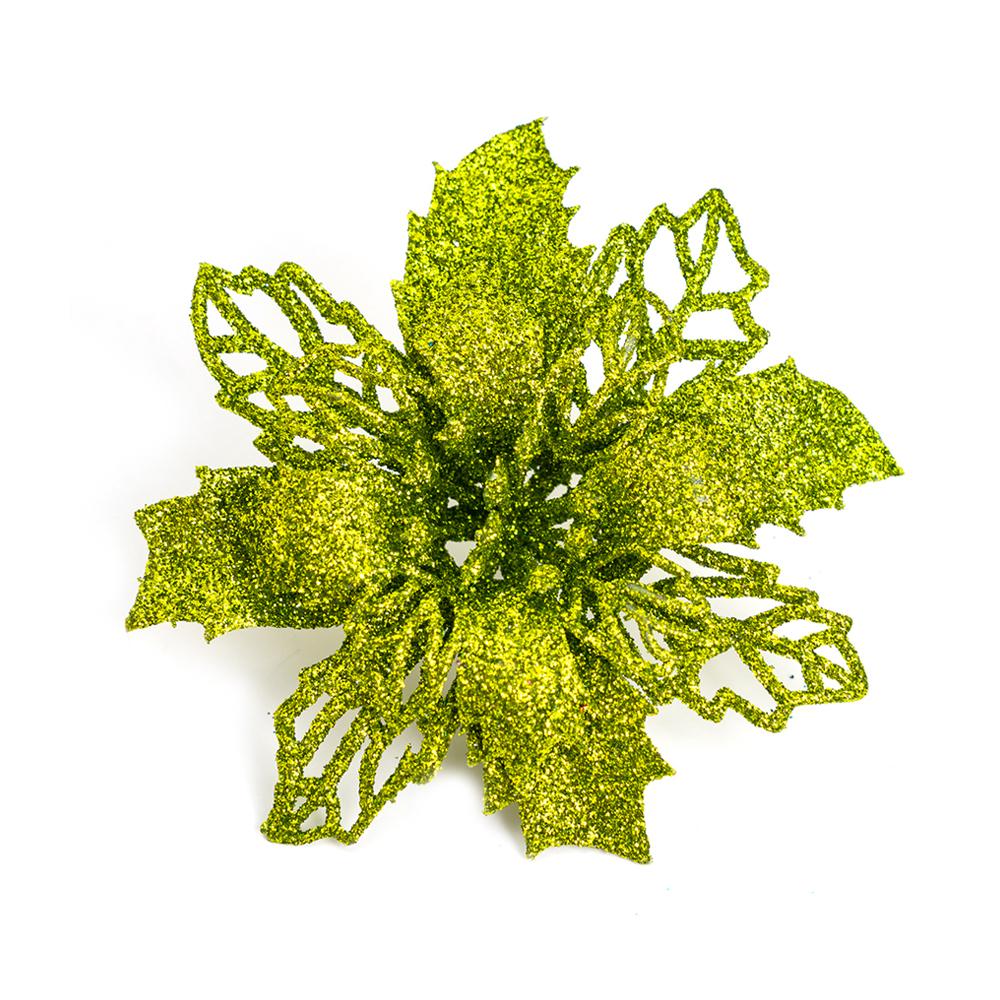 10Pcs Artificial Flowers 11/16CM Fake Flower For Home Decor Party Supplies Christmas Decoration Ornaments Garland Accessories