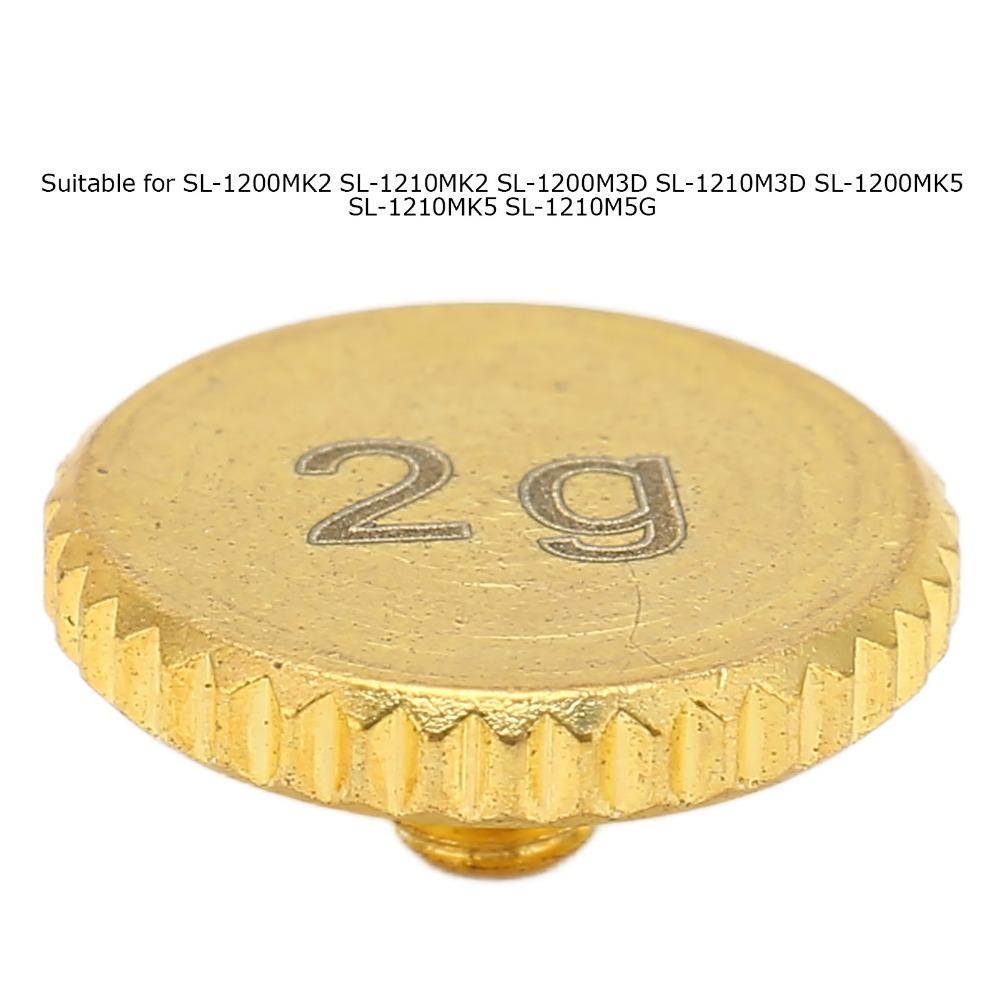 Sturdy & Solid Turntable Counterweight for SL-1200 SL1210 Models For Turntable Vinyl