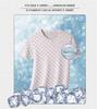 Herren Sommer Eis Seide Buchstaben B Print T-Shirt und Shorts Set - Leicht, Weich, Bequem, Kurzarm.