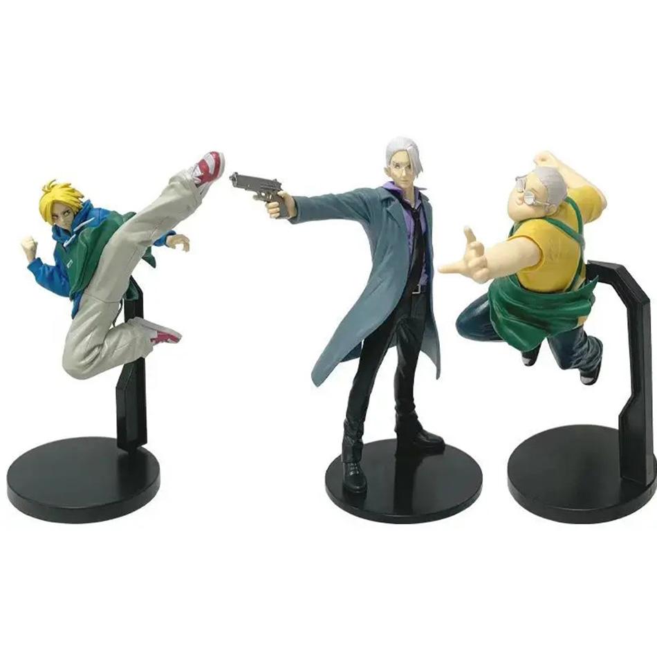Sakamoto Taro & Shin Asakura Anime Action Figure PVC Toy Collectible Figurine for Kids And Fans Stock Available