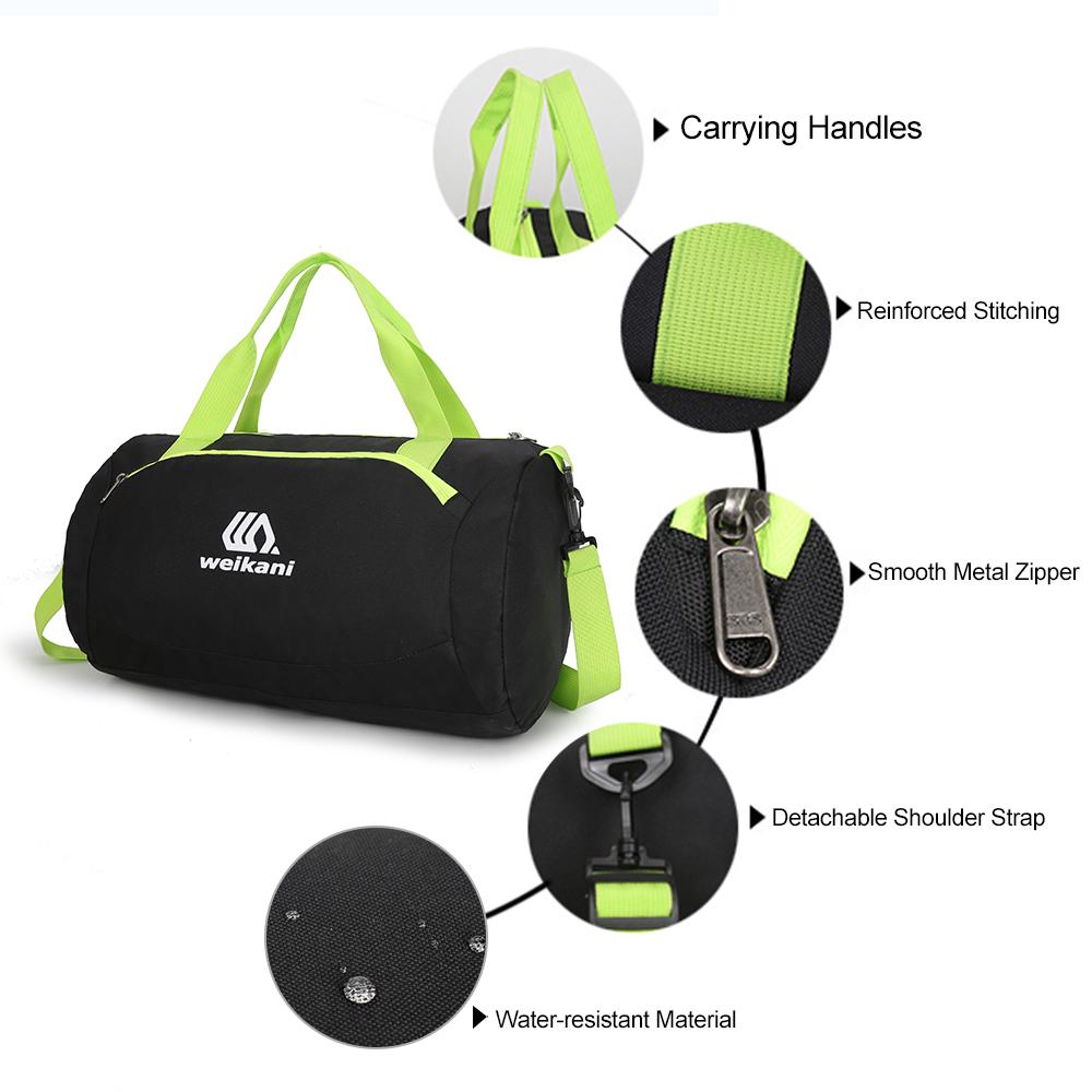 Sports Gym Bag for Women and Men Travel Duffel Bag with Wet Compartments