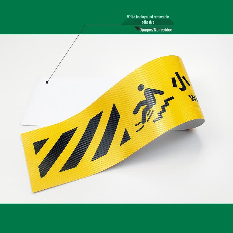 BELIK Safety Warning Floor Sticker