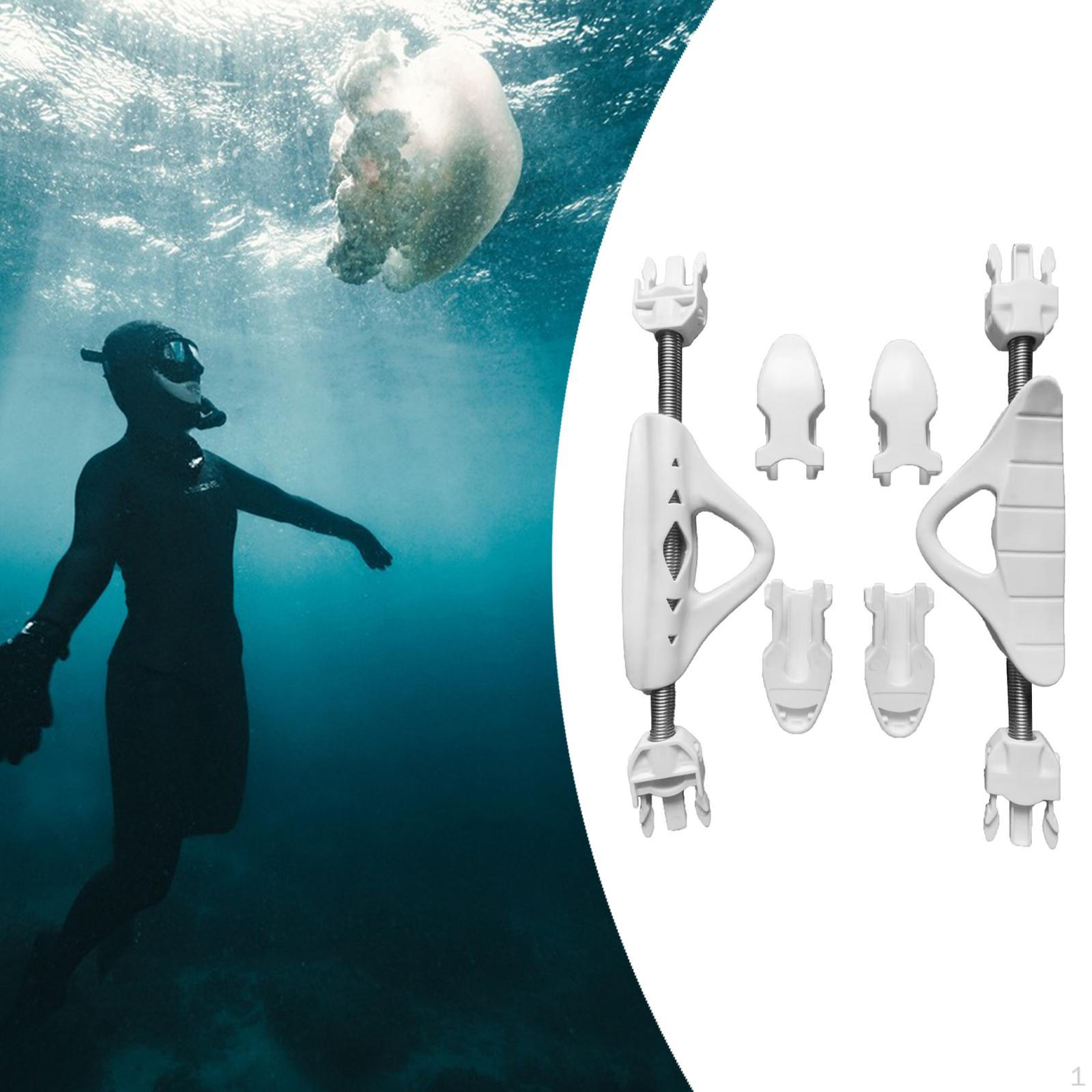 

2 шт. Ремни для ласт для подводного плавания, Замена для дайвинга, Запасные части, Удобные на пятке L