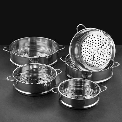 16cm-30cm 304 Edelstahl Faltbarer Dämpfeinsatz & Tablett