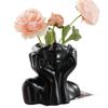 Home Resin Vase Gold White Black Human Body Shaping Art Flower Planter Personalized And Creative Decoration Handicrafts Ornament