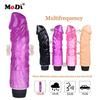Realistisk Dildo Vibrator Penis Butt Plug Anal Vagina Bullet Vibrator Erotiske sexleketøy for kvinner Menn