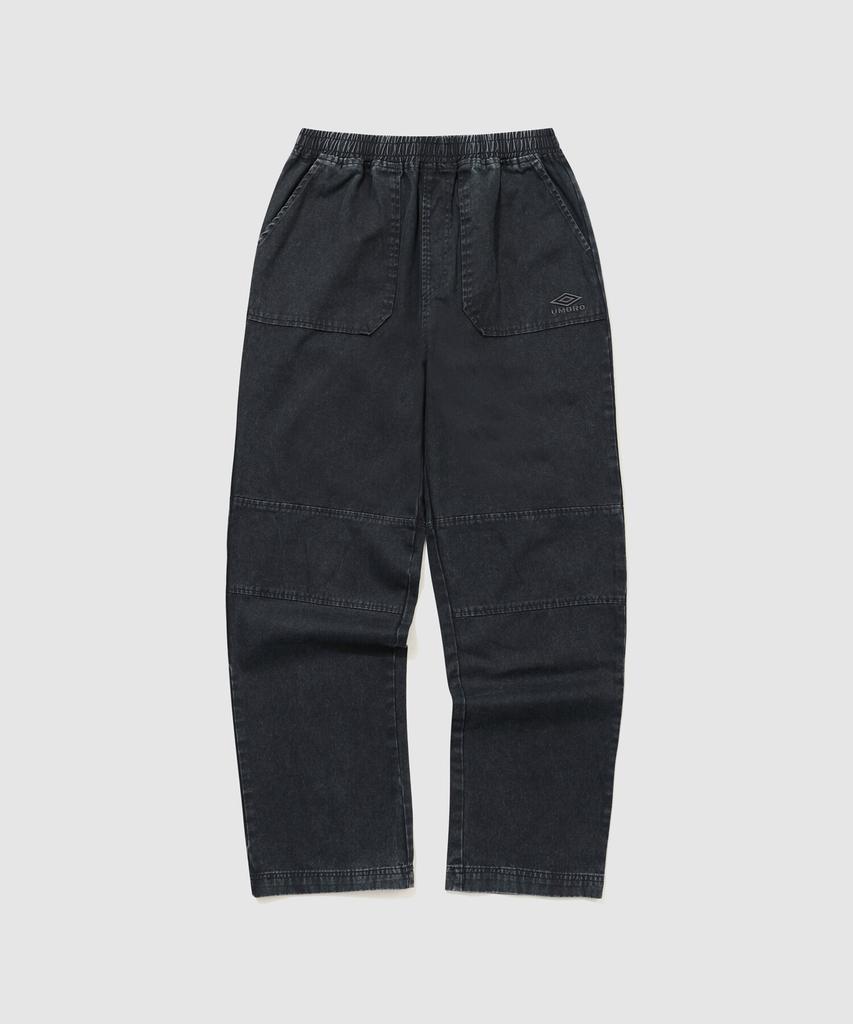 UMBRO Nq Washed Drill Denim Pants Black (Uq311Cpt81)