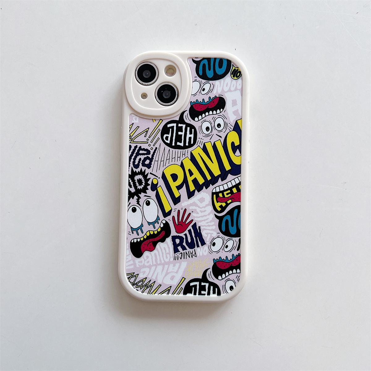 

Трендовый забавный узор граффити, мягкий чехол из ТПУ, модный чехол для телефона для iPhone, Samsung Vivo, Xiaomi Oppo Infinix Realme 6