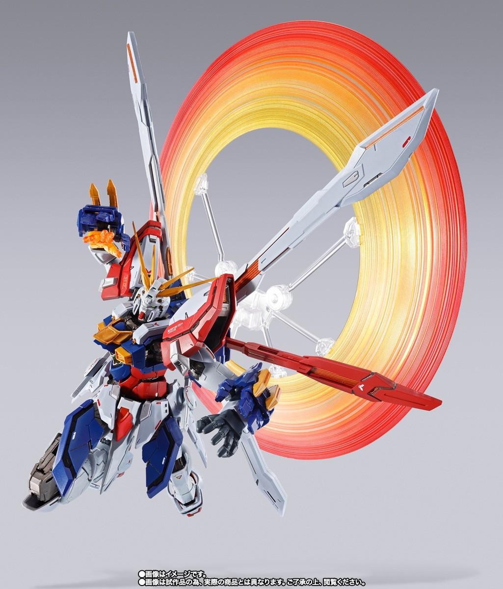 METAL BUILD God Gundam Diecast Figure 180mm Fully Painted Tamashii