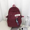 Schoolbag backpack, Korean style simple casual new model for middle and high school students, large capacity laptop backpack for men and women