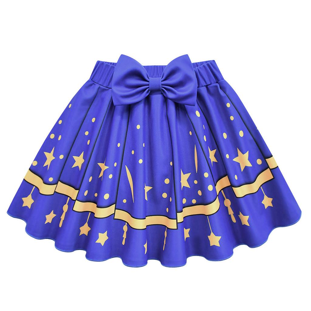 20872 Bambina Ragazza Lily Lovebraids Stampa Spalline Senza Maniche Costume da Bagno Top Gonna Set