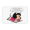 Cartoon Hübsches Mädchen Fußmatte Retro Mafalda Manga Vorderer Boden Eingangsbereich Matte Quino Manga Cartoon Badezimmer Teppich Küchenmatte