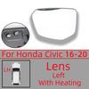 Left And Right External Rearview Mirror Lower Cover Cap Wing Side Mirror Lower Shell For Honda Civic 2016 2017 2018 2019 2020