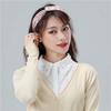 Women Autumn Fake Collar Korean Detachable False Collar Removable Blouse Lapel Elastic Collar Tie Women Clothes Accessories