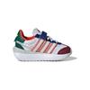 Adidas Originals Country Xlg Comfortable Versatile Durable Low-Top Walking Shoes Baby Shoes White Red Blue JH6367