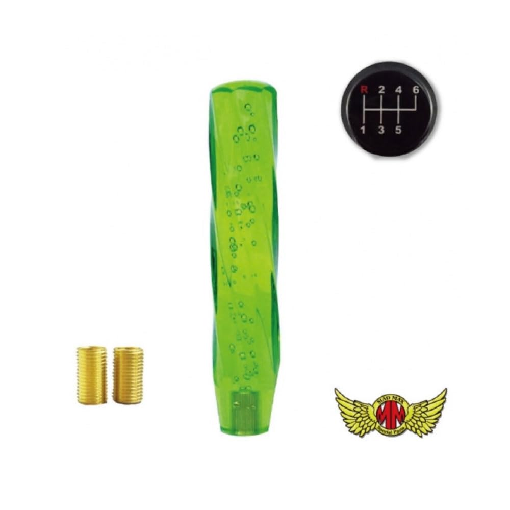 Twist Shift with Conversion for Fuso Best One and Isuzu 07 Elf Low Cab Knob, Foam, 250mm, Green, Adapter, Canter, Fighter, Full-Con Fighter,