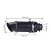 51mm Racing Motorcycle Exhaust Muffler GP-project Universal Sport Bike Muffler