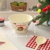 Cartoon Apple Dog Bowl, High Beauty Ceramic Household Japanese Rice Bowl, Oatmeal Fruit Salad Bowl, Exquisite Kitchen Decoration