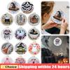 Halloween Embroidery Starter Kit Ghost & Gothic Stamped Pattern Cross Stitch DIY Christmas Decoration Embroidery Kit for Adults