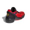 adidas D.O.N. Issue #2 J Mitchell Breathable Low Top Children's Basketball Shoes Black Red Gold FZ1426