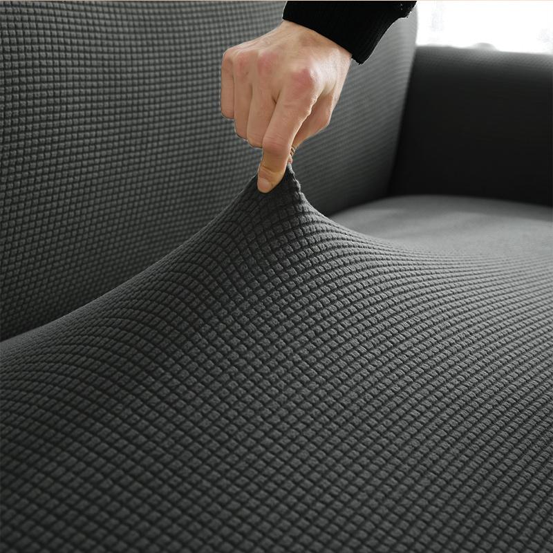 1/2/3/4 Seater Sofa Cover for Living Room L Shaped Corner Sofa Cover Stretch Sofa Slipcovers Elastic Thick Armchair Couch Cover
