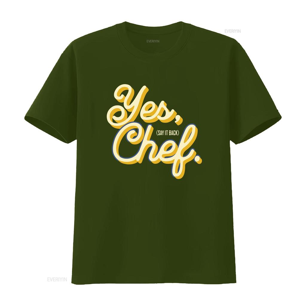 Ja Chef T-Shirt Inspiriert von der TV-Serie The Bear Vintage Gewaschen Bequem Stilvoll Lässig Streetwear Dehnbar Unisex Herren