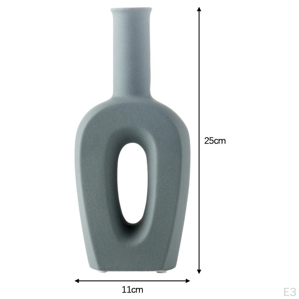 Ceramic Flower Vase, Abstract Modern Decorative Vases for Centrepieces Vase
