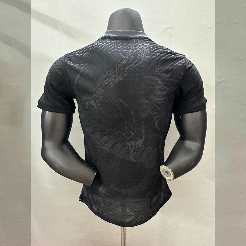 Real Madrid 26-Player Black Dragon Football Jersey - World Cup Edition