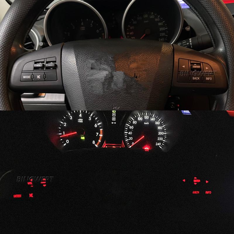 For Mazda 3/5 CX7 BL 2008 2009 2010 2011 2012 2013 High quality Steering Wheel BT Audio Cruise Control Button Switch Car Styling