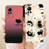 Casing For Infinix Note 11 Cover Fashion Cartoon Cute Funny Painted Silicone Phone Case For Infinix Note11 X663 X663B