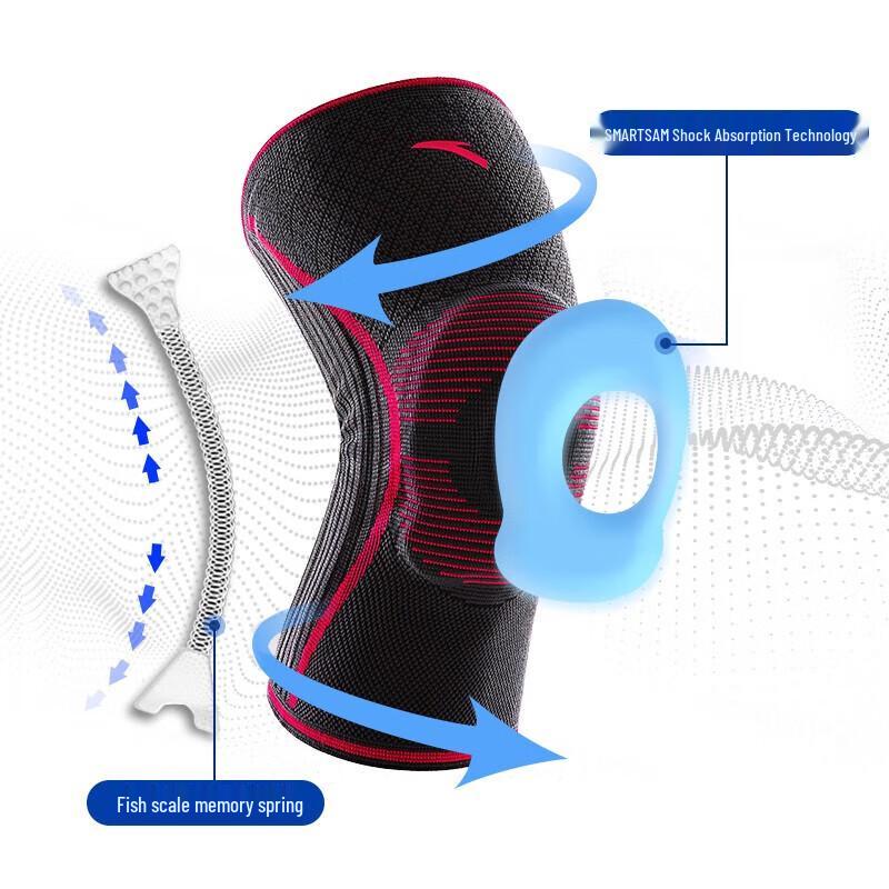 ANTA Sports Knee Brace with Spring Support