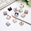 Cute Cat Keycap Switch Tester: Crispy Sound Decompression Toy for Stress Relief