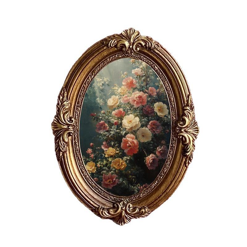 European Relief Sculpture Resin Photo Frame Platform Decoration Wall Mounted Photo Frame Can  Placed or Hung Picture Frame Home