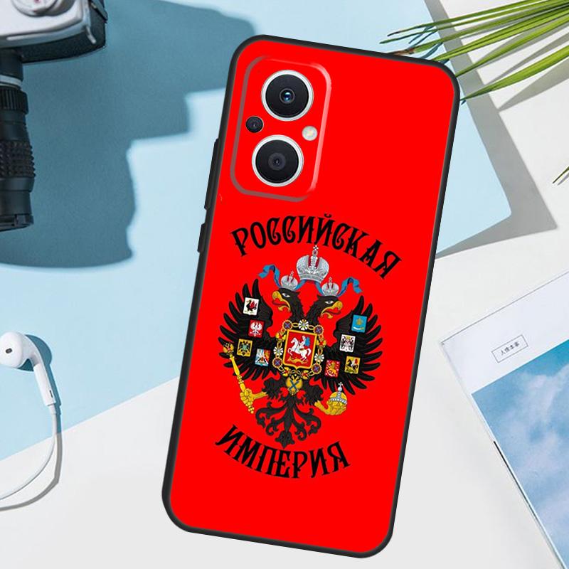 Russian Empire Coat of Arms Cover For OPPO Reno 13 F 10 11 12 14 Pro 11F 12F 14F 7 8 Lite OPPO Find X9 X8 X5 X6 Pro Case
