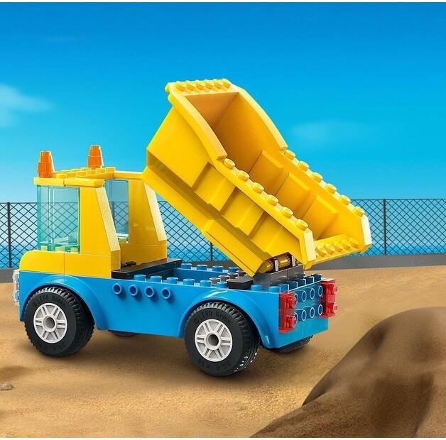 LEGO City 60391 Trucks and Crane with Demolition Ball