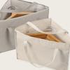 Large Capacity Triangular Hanger Storage Bag Space-Saving Breathable Clothes Storage Basket with Handle Foldable