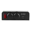 Cigar Lighter Socket Splitter 3 in 1 Multifunction USB Car Charger Voltmeter Power Adapter