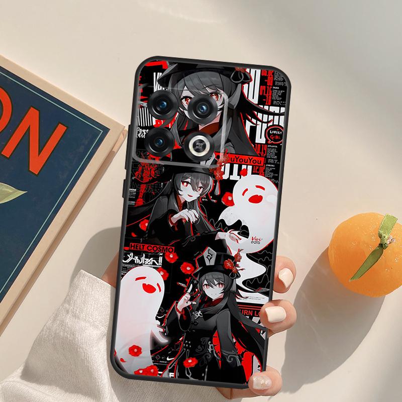 Hu Tao Genshin Impact Case For OnePlus Nord 5 CE 2 3 4 Lite N20 N30 OnePlus 15 13 12 11 13T 10T 10R 12R 13R Cover