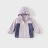 DAVE & BELLA Kids' Hooded Woven Jacket