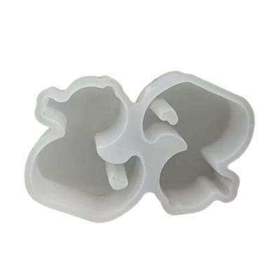 Duck Figurine Silicone Molds for Epoxy Resin Candle Soap Home Decoration Temperature Resistant Chocolate Fondant Molds