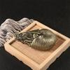Metal Animal Shelf Decors Accent,Naurilus Figurines Tabletop Centerpieces Home Decors Retro Naurilus Decorative Objects