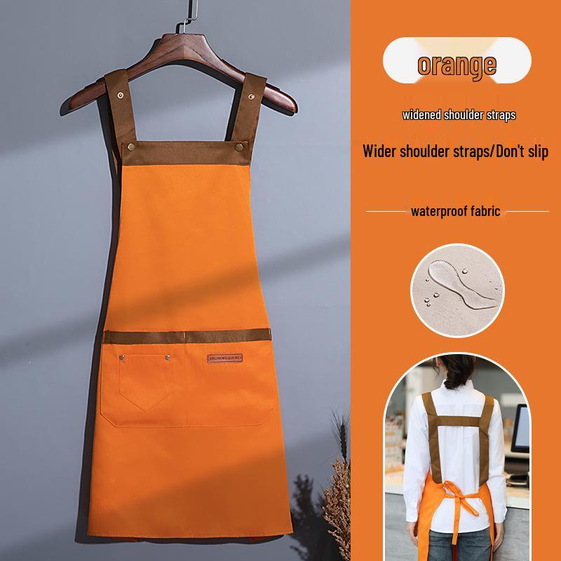 Personalized Waterproof Oil-Proof Apron – Stain-Resistant Kitchen Gift
