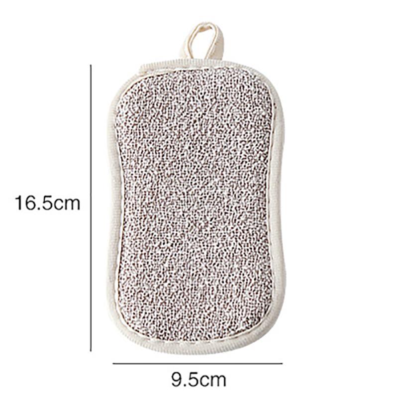 1 / 3/5pcs Double-sided Kitchen Cleaning Towel Kitchen Utensils Brush Cleaning Bowl Artifact Brush Oot Water Absorption