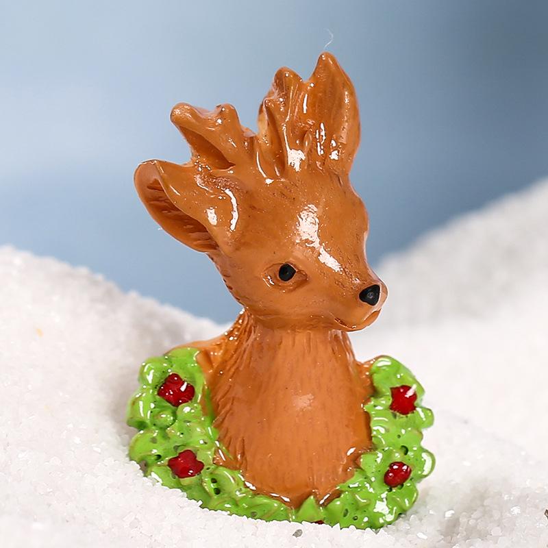 Creative Christmas Ornament Set: Pine Cone Snowman & Mini Christmas House Decorations