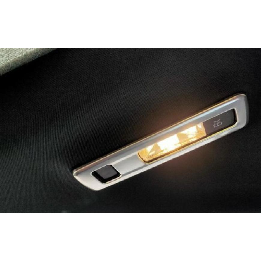 Silver Steel For Benz A-Class W177 Rear Reading Light Frame - Cover Trim