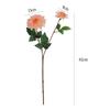 Artificial Wet Feeling Single Dahlia Artificial Flower Home Living Room Decoration Valentine'S Day Wedding Party Decoration