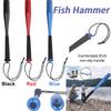Aluminum Alloy Fish Knocker Removable Hollow Hammer Portable Metal Fish Hammer 24.7cm Aluminum Alloy Fishing Tool Accessories