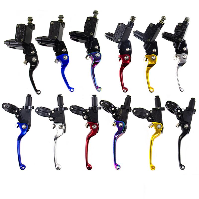 Motorcycle Hydraulic Cylinder Clutch Lever For CRF YZF XR CQR XR CQR KLX RMZ Brake Pump Handle Dirtbike CNC Vehicle Handlebars